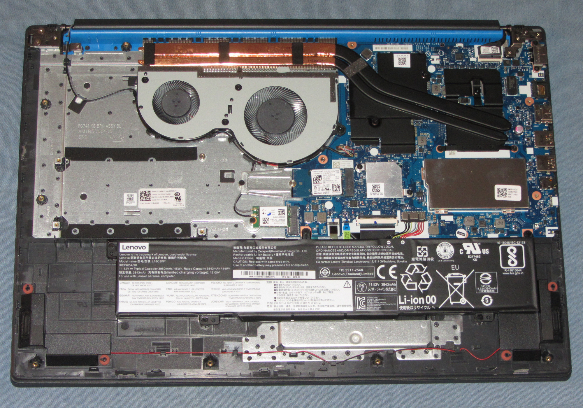 How to replace and fix Lenovo IdeaPad Gaming L340-15IRH, L340-17IRH, L340E-15IRH, L340E-17IRH, L340H-15IRH, L340H-17IRH, Power US keyboard gray (Lenovo Ideapad L340-17IRH 81LL001YGE)